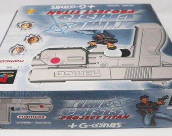 Jeu PlayStation 1 Time Crisis : Project Titan Avec Pistolet G-Con 45 - Complet