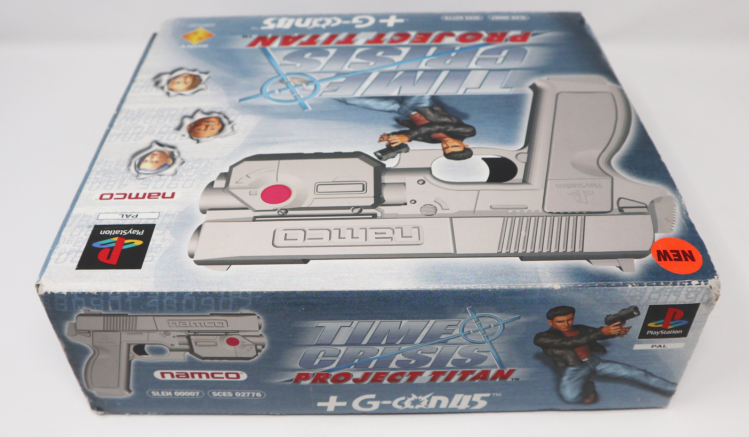 Jeu PS1 Time Crisis Project Titan - PAL - Bon état - Avec Boîte Et Notice