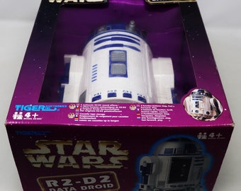 Vintage 1997 90s Tiger Electronics Star Wars R2-D2 Data Droid 11.5