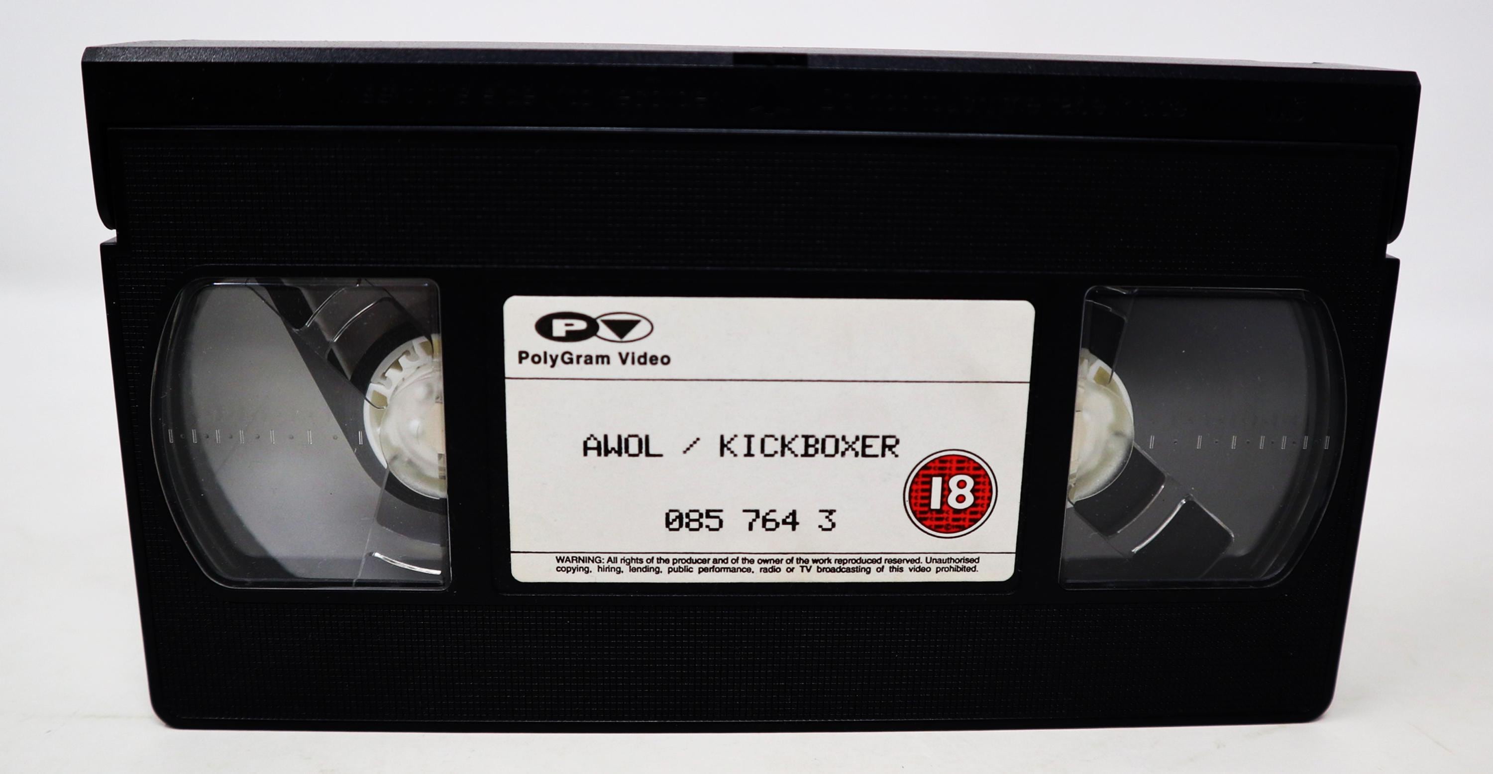 Vintage 1992 90s Jean-claude Van Damme A.W.O.L Absent Without