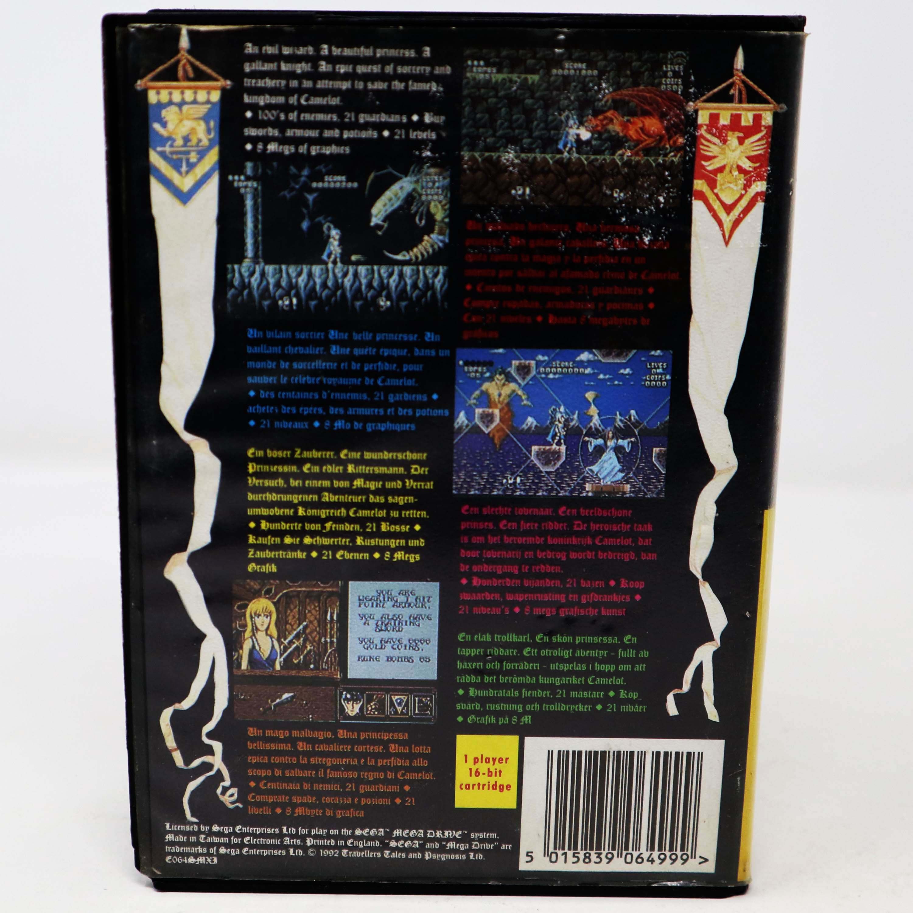 Galahad - Caja Original De Sega Mega Drive Genesis Tectoy | Cuotas sin
