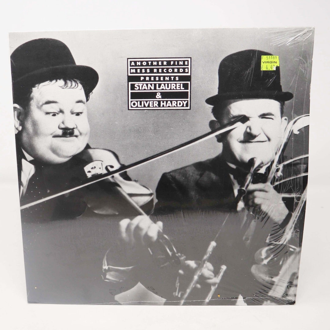 Another Fine Mess Records Presents Stan Laurel & Oliver Hardy Etsy UK
