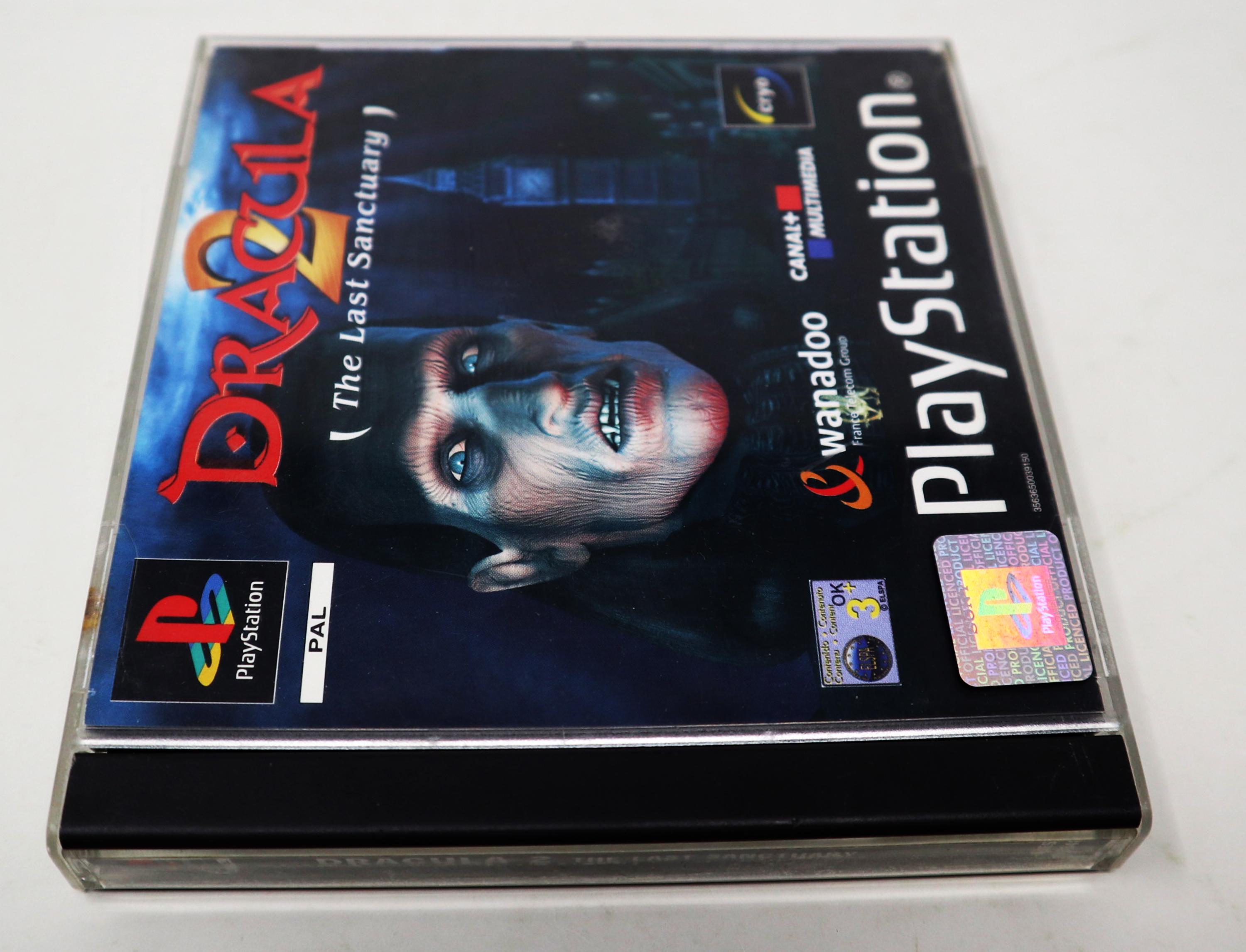 Vintage 2000 Playstation 1 PS1 Dracula 2 the Last Sanctuary Video