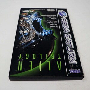Vintage 1996 90s Sega Saturn Alien Trilogy Video Game Pal & French ...