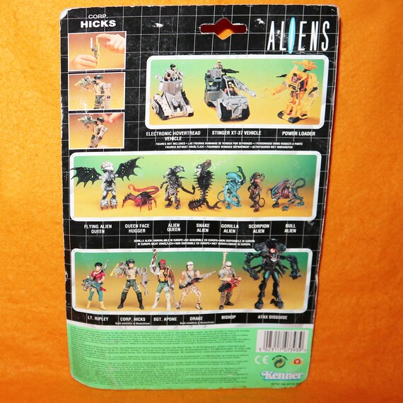 ATAX Deluxe Kenner Aliens Vintage 1992 Comme neuf on Card Space Marine GIGER Xenomorph Vintage 90 S 