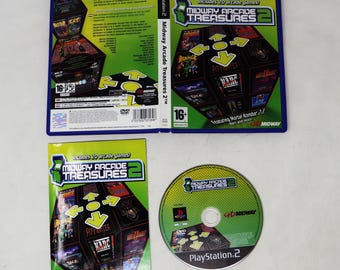 Vintage 2004 Sony Playstation 2 PS2 Midway Arcade Treasures 2