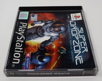 Vintage 2003 Playstation 1 PS1 Super Dropzone Intergalactic Rescue