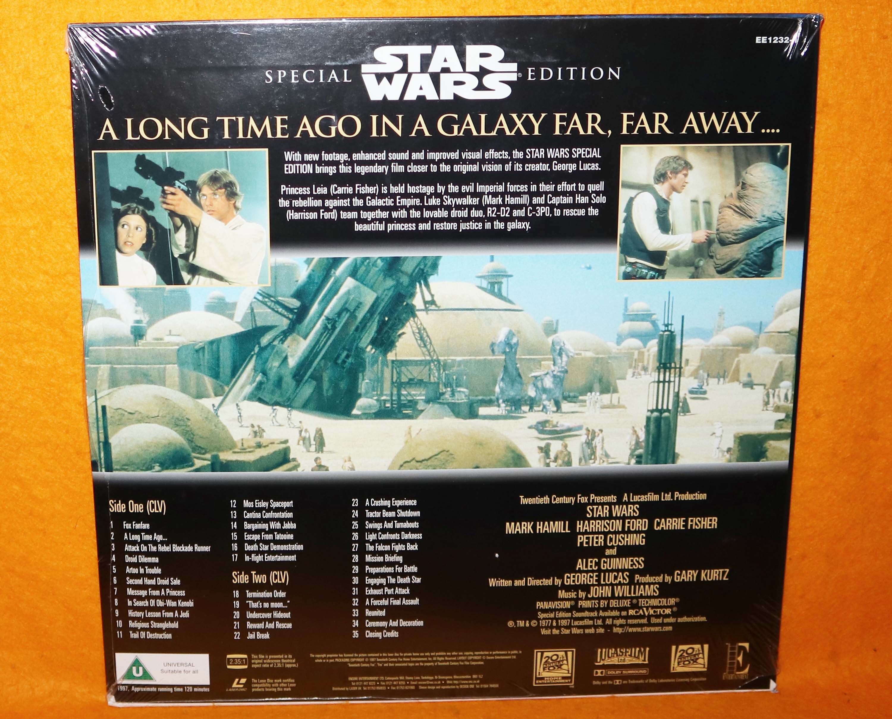 スター・ウォーズ | レーザーディス | Special collection Amazon.com: Star Wars Trilogy Laser Disc Special Edition