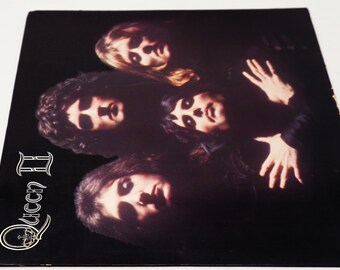 Vintage 1974 70s EMI Records Queen - Queen II LP Album Vinyl