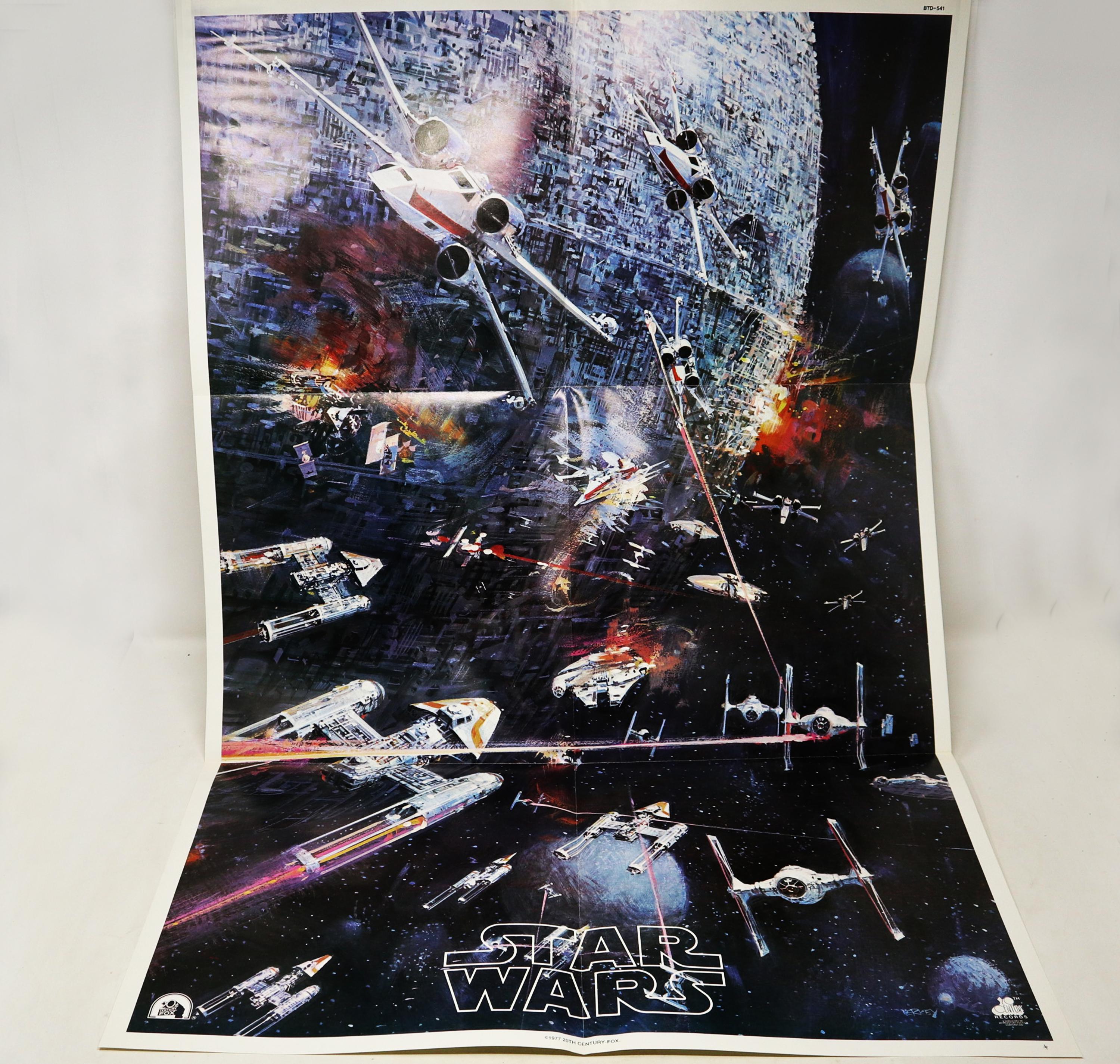 Vintage 1970 20th Century Records Star Wars Original Soundtrack by