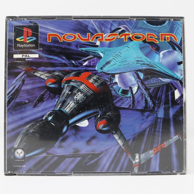 Vintage 1995 90s Playstation 1 PS1 Novastorm Video Game Pal Version 1 Player