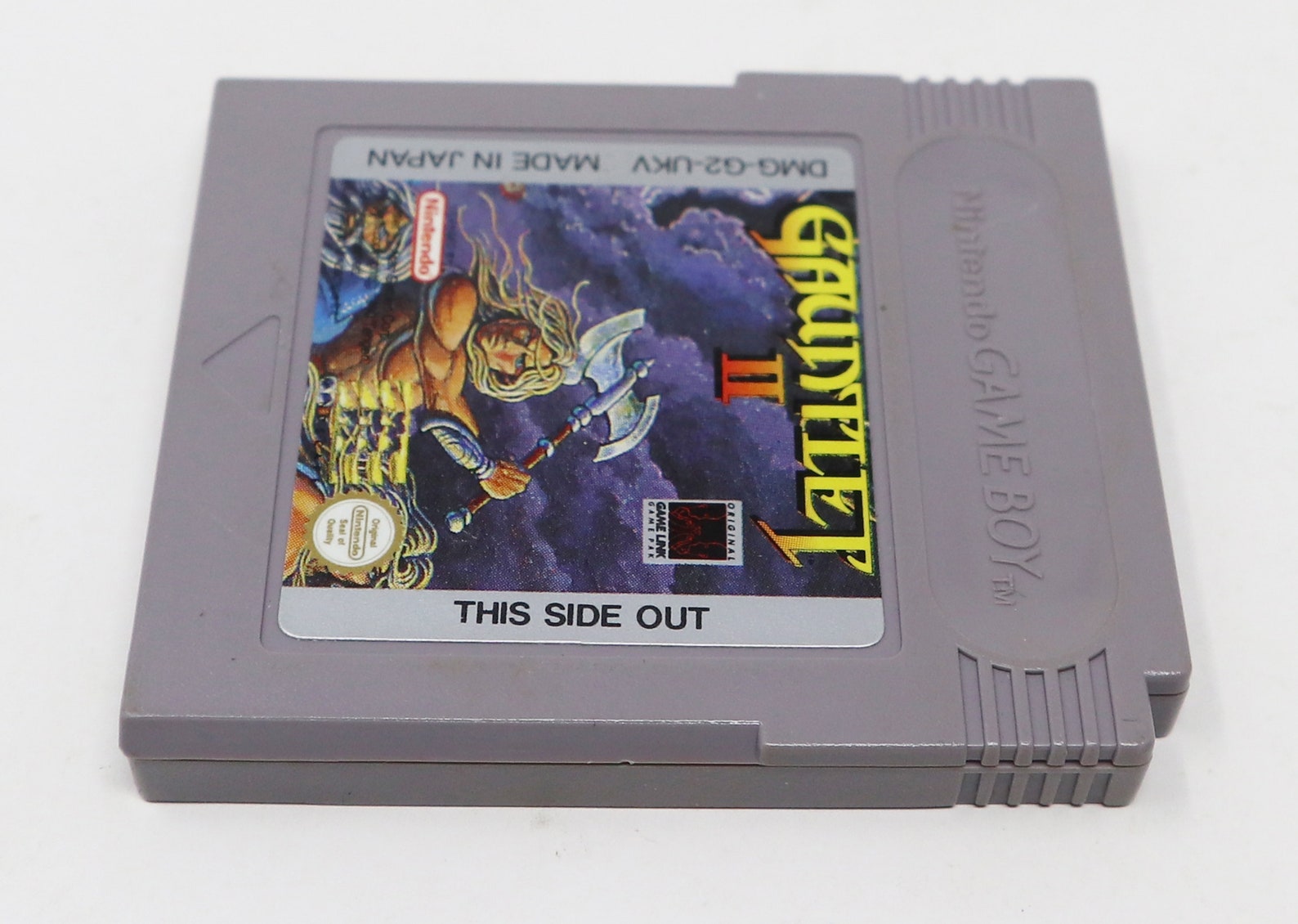 Vintage 1990s Game Boy Compact Video Game System Gauntlet II 2 ...
