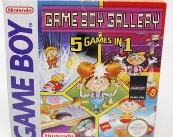 Vintage 1994 90s Nintendo Game Boy Gallery 5 Games in 1 Cartridge