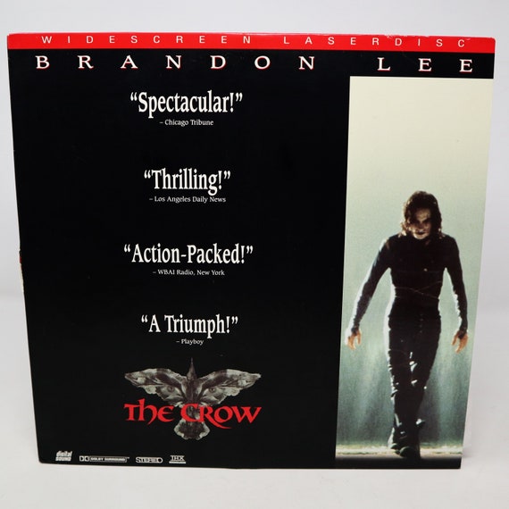 Vintage 1990s Miramax Home Entertainment the Crow Eric Draven