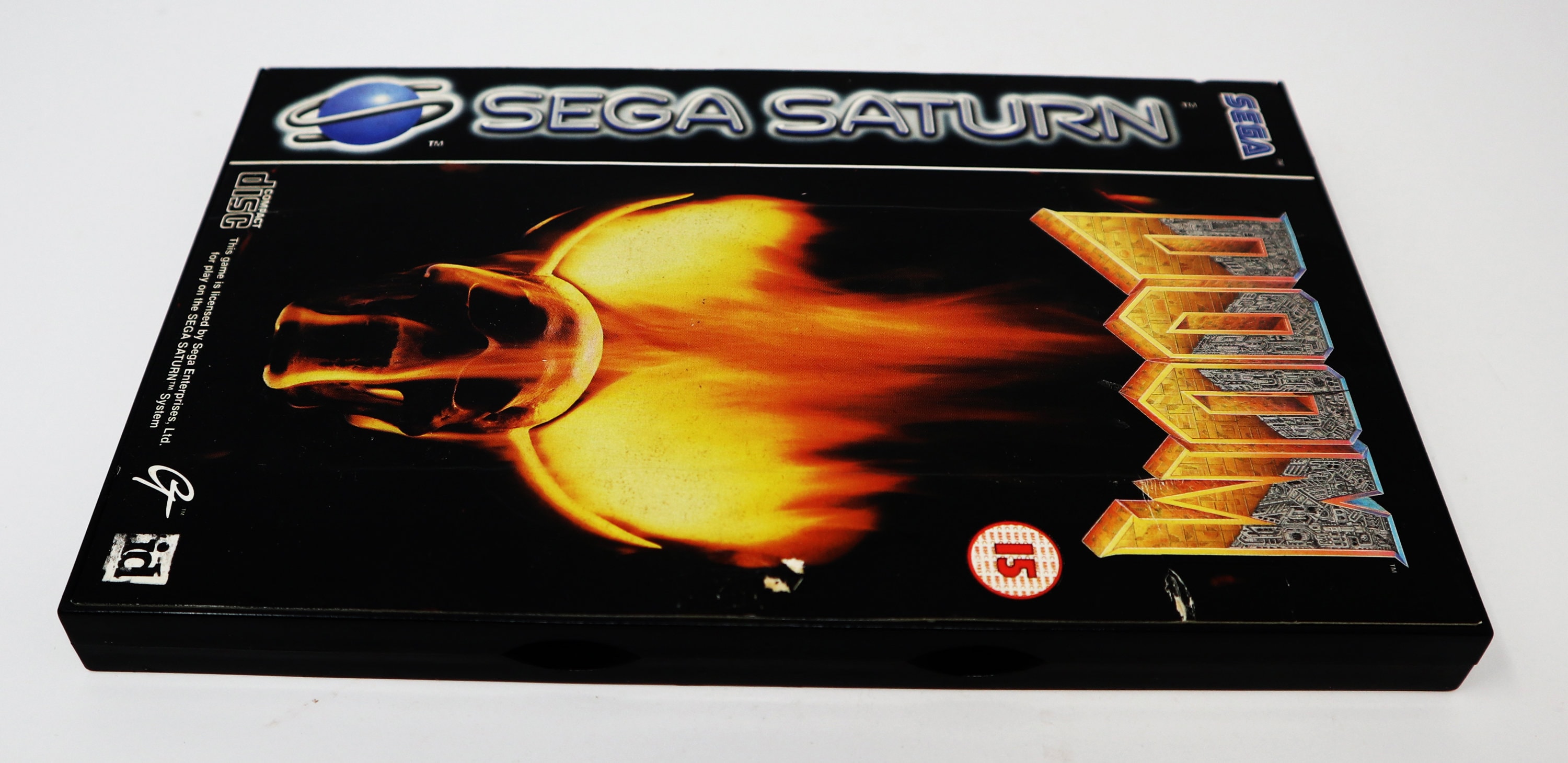 Jeu Doom - SEGA Saturn - Version PAL FR - Complet (CIB) - Très Bon état