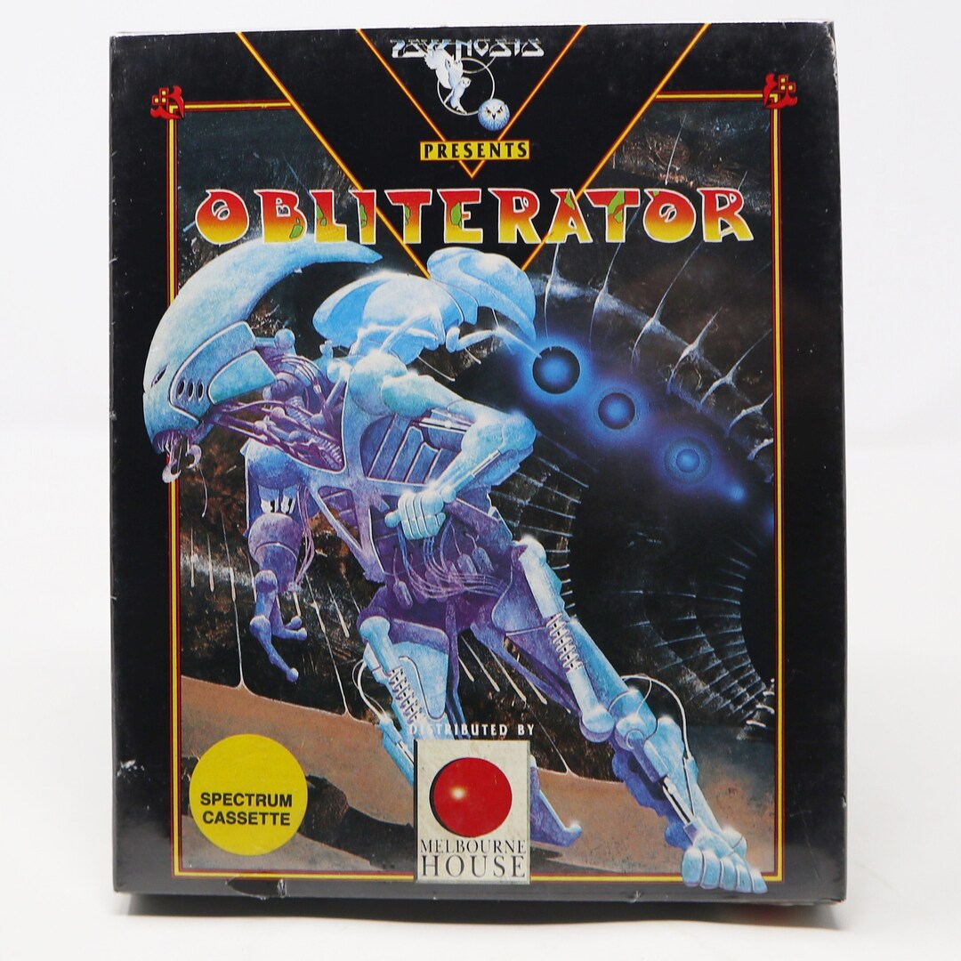 【THE EASTERN OFFENSIVE】VA Cassette Tape Vintage Psygnosis Sinclair ZX Spectrum Obliterator Cassette Tape