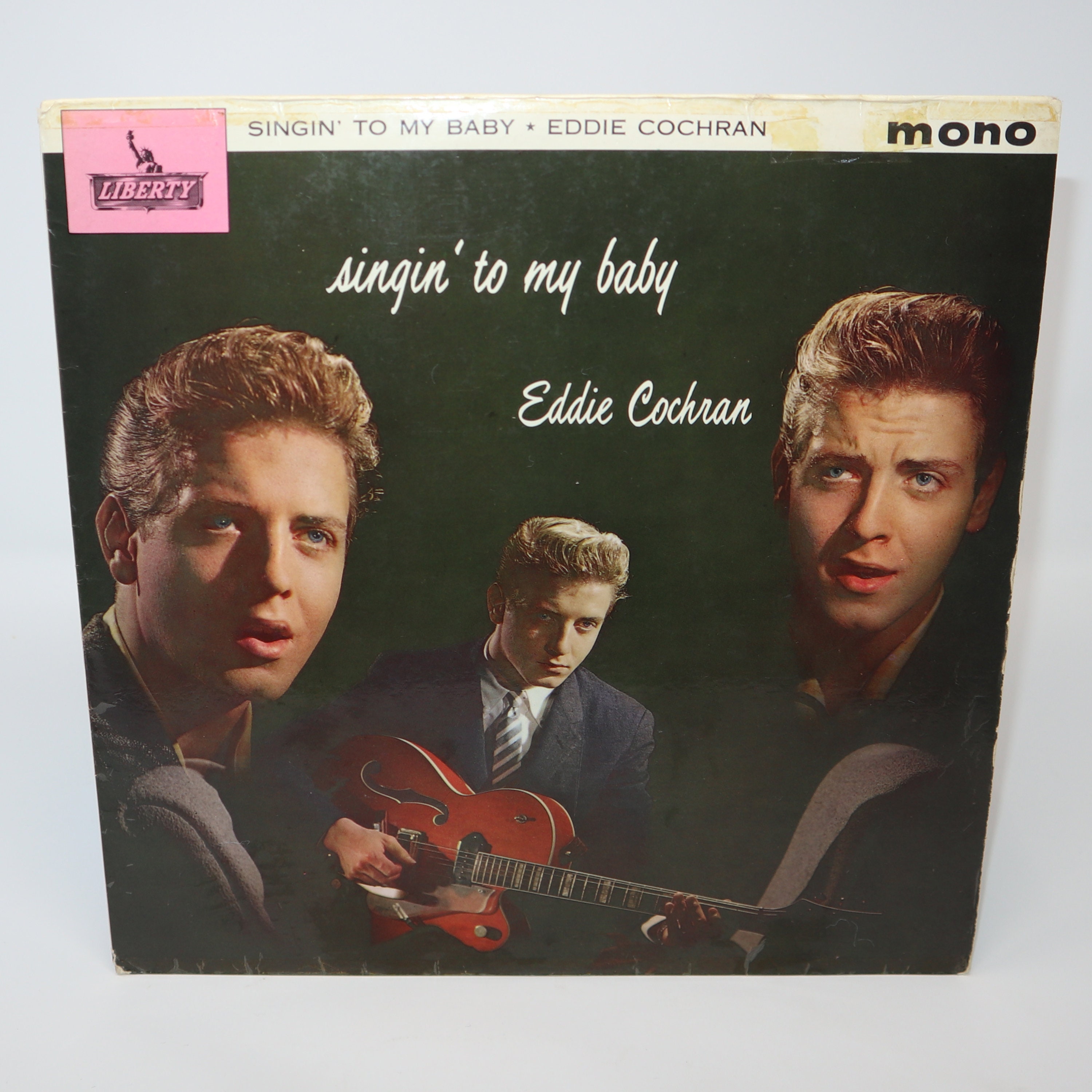 Vintage 1963 60s Liberty Records Eddie Cochran - Singin' to