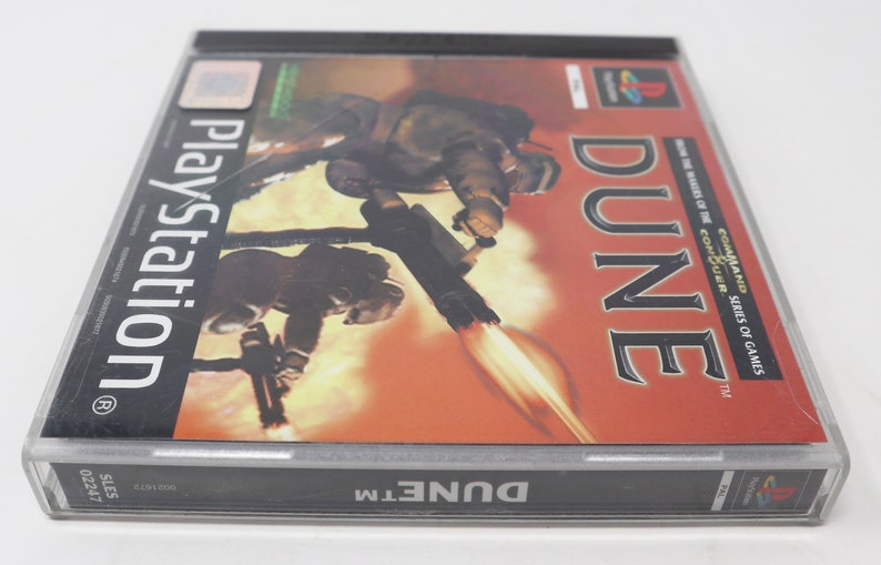 Vintage 1999 90s Playstation 1 PS1 Dune Video Game Pal Version 1 Player image 3