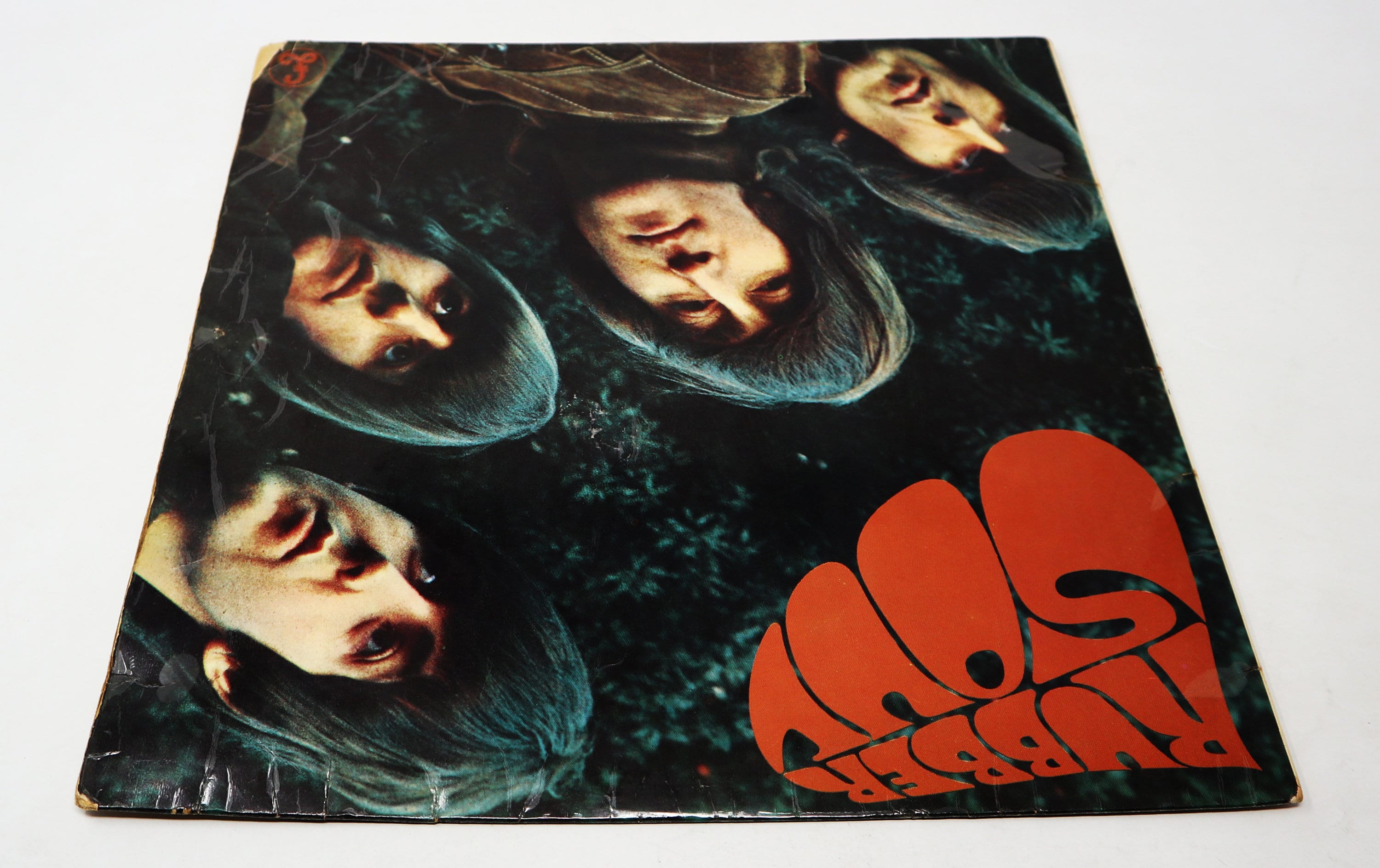 BEATLES★Rubber Soul UK Y/B Parlophone mo The Beatles U.K. Guide LP/Parlophone Album Cover/Rubber Soul