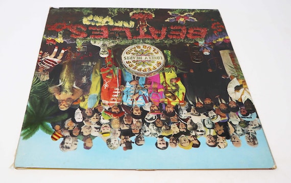 極美LP‼️フランス盤アップル『ビートルズ　サージェント・ペッパーズ』1974年 The Beatles – Sgt. Pepper's Lonely Hearts Club Band – Vinyl
