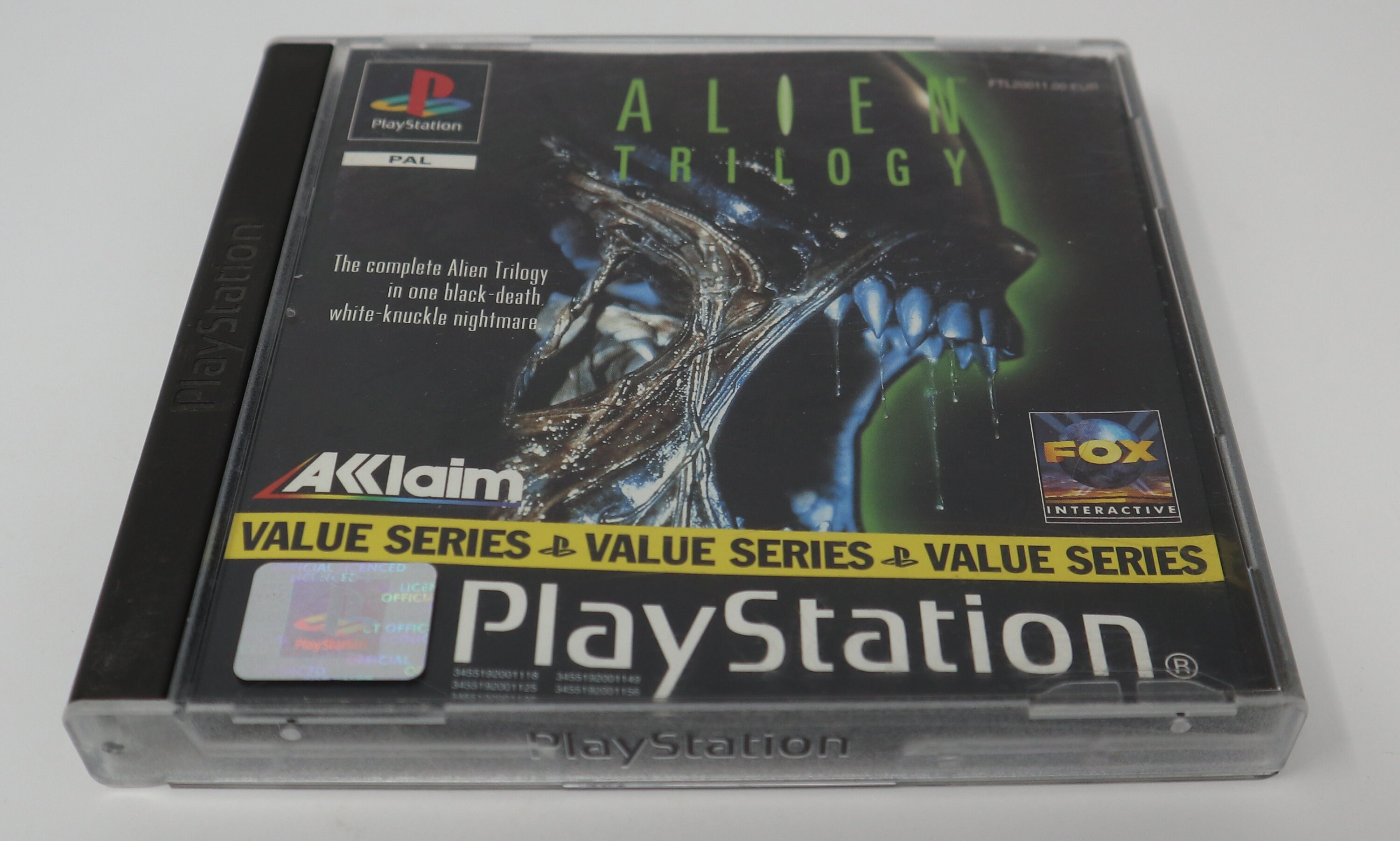 Alien Trilogy Sur PS1 – Édition Platinum Complète (PAL) – Version Française Sony
