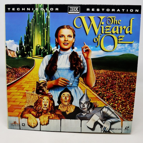 Vintage 1996 90s MGM Home Video the Wizard of Oz Laser Disc