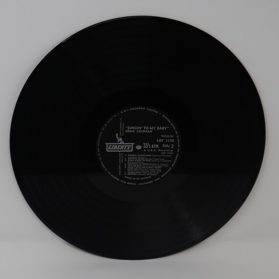 ヴィンテージ 1963 60年代 リバティ レコード エディ コクラン