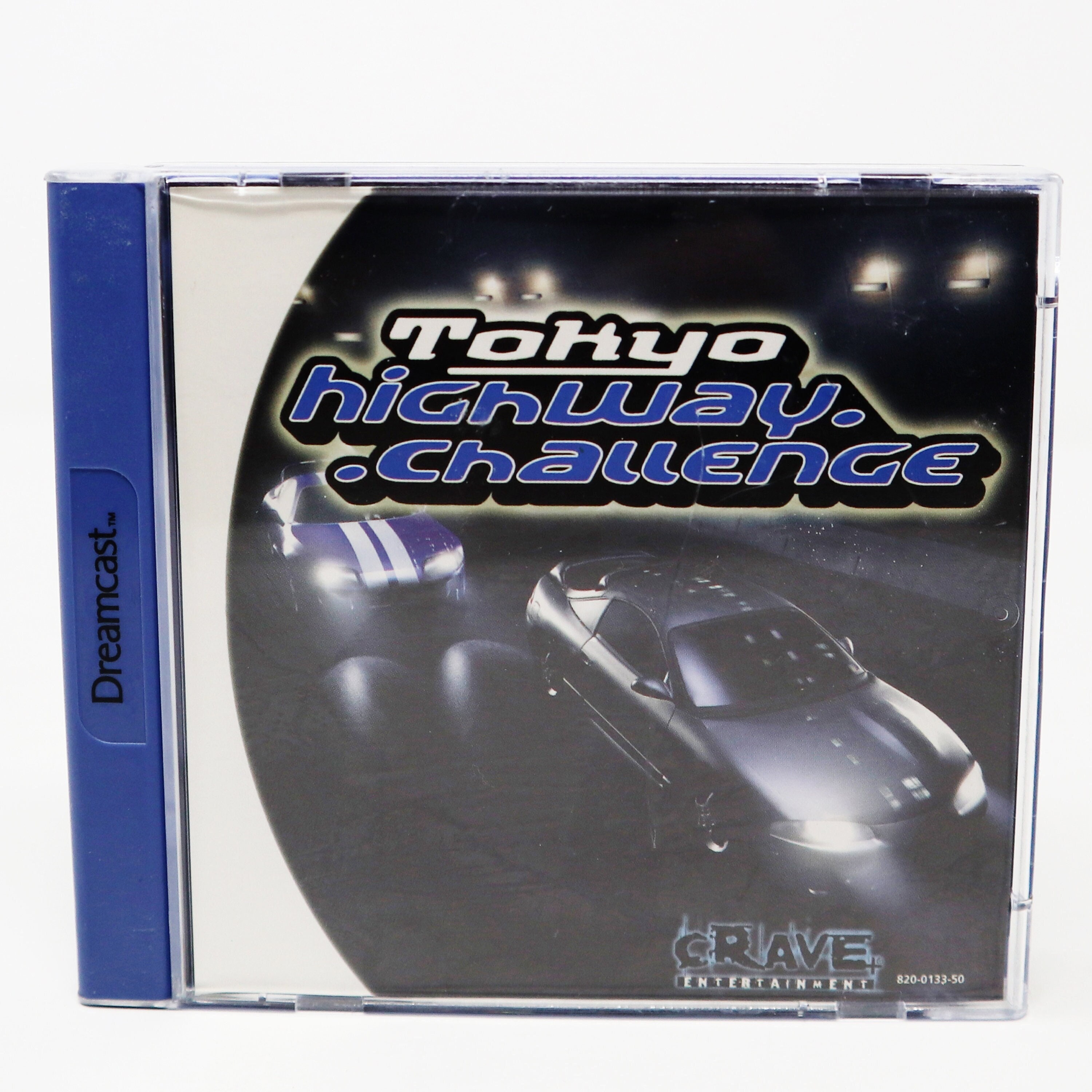Vintage 1999 90s Sega Dreamcast Tokyo Highway Challenge Car Racing