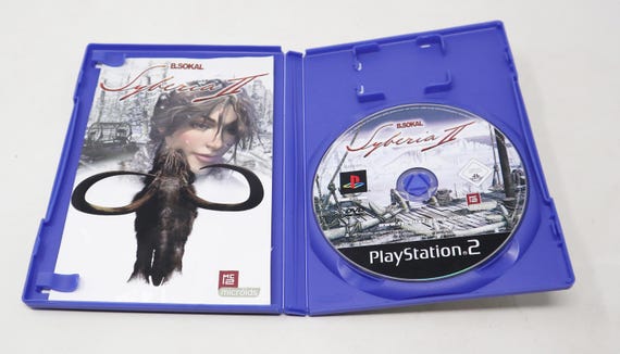 Vintage 2004 Sony Playstation 2 PS2 Syberia II 2 Video Game PAL 1