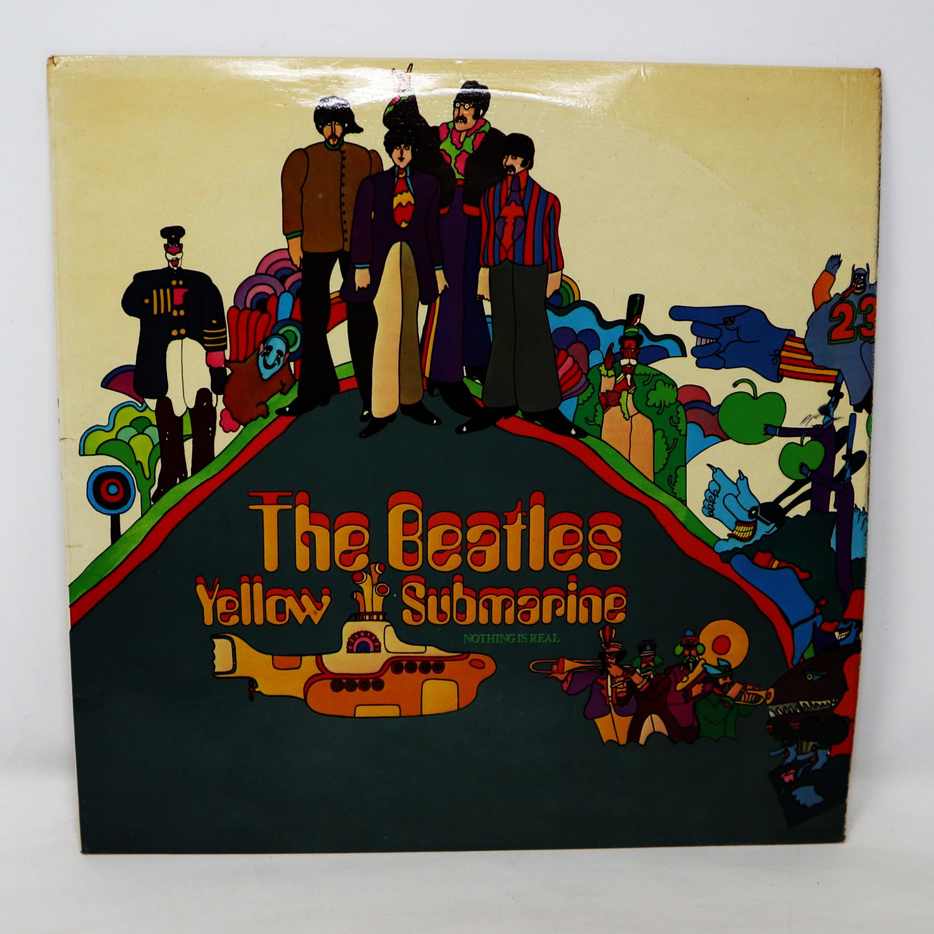 Vintage 1969 60s EMI Apple Records the Beatles - Yellow Submarine
