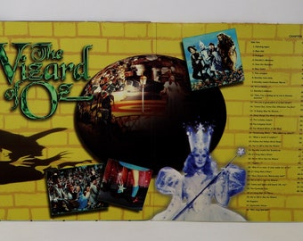 Vintage 1996 Années 90 MGM Home Video Le Magicien d'Oz Laser Disc