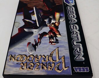 Vintage 1995 90s Sega Saturn Panzer Dragoon Video Game Pal