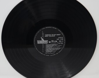 ヴィンテージ 1963 60年代 リバティ レコード エディ コクラン