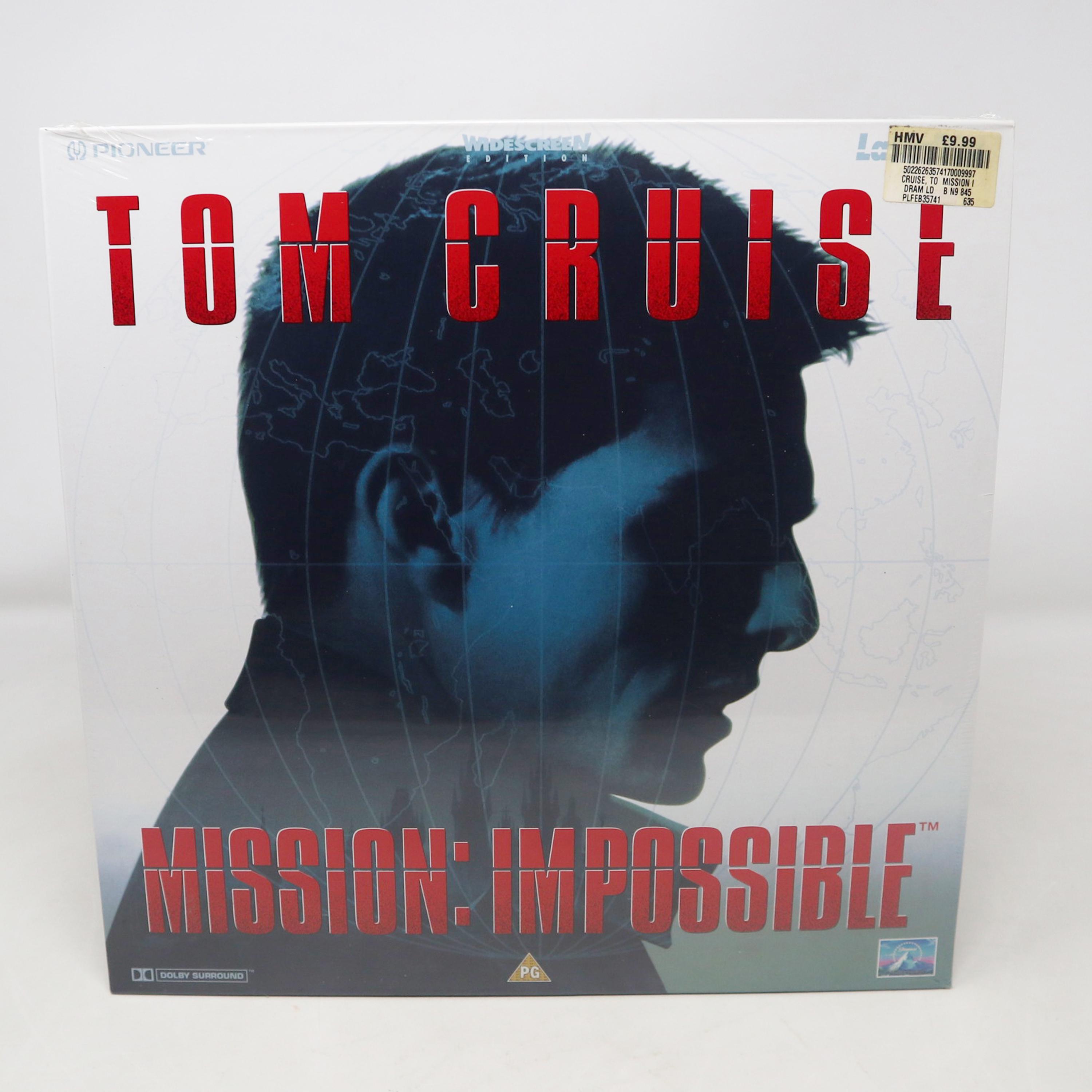 Vintage 1996 90s Pioneer Tom Cruise Mission: Impossible Widescreen