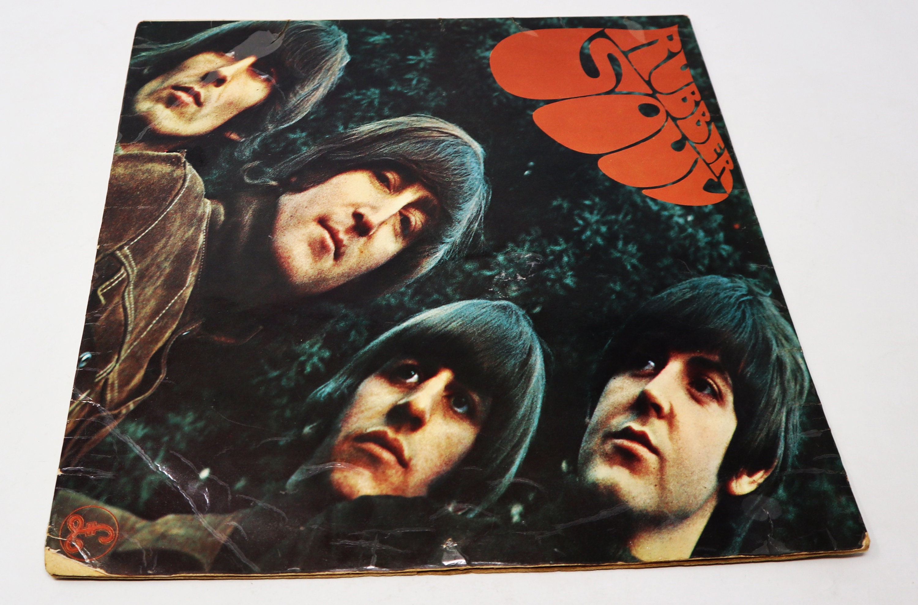 Vintage 1965 60s EMI Parlophone Records the Beatles - Rubber Soul