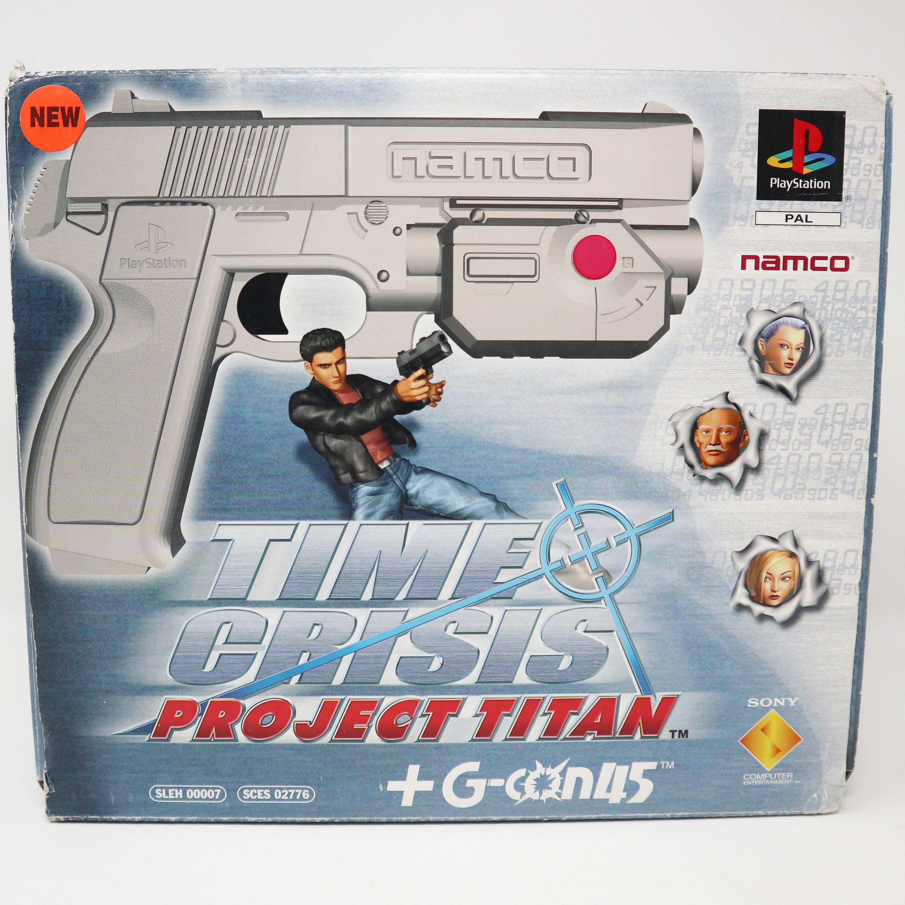 Jeu PS1 Time Crisis Project Titan - PAL - Bon état - Avec Boîte Et Notice