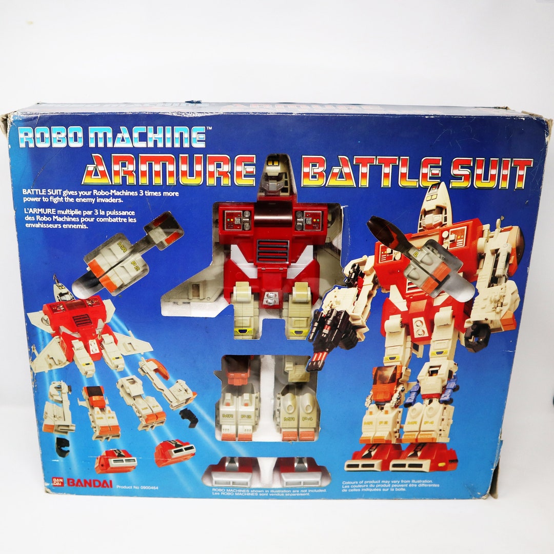 Vintage 1984 80s Bandai Gobots (go Bots) Robo Machine Battle Suit Power  System Boxed Rare
