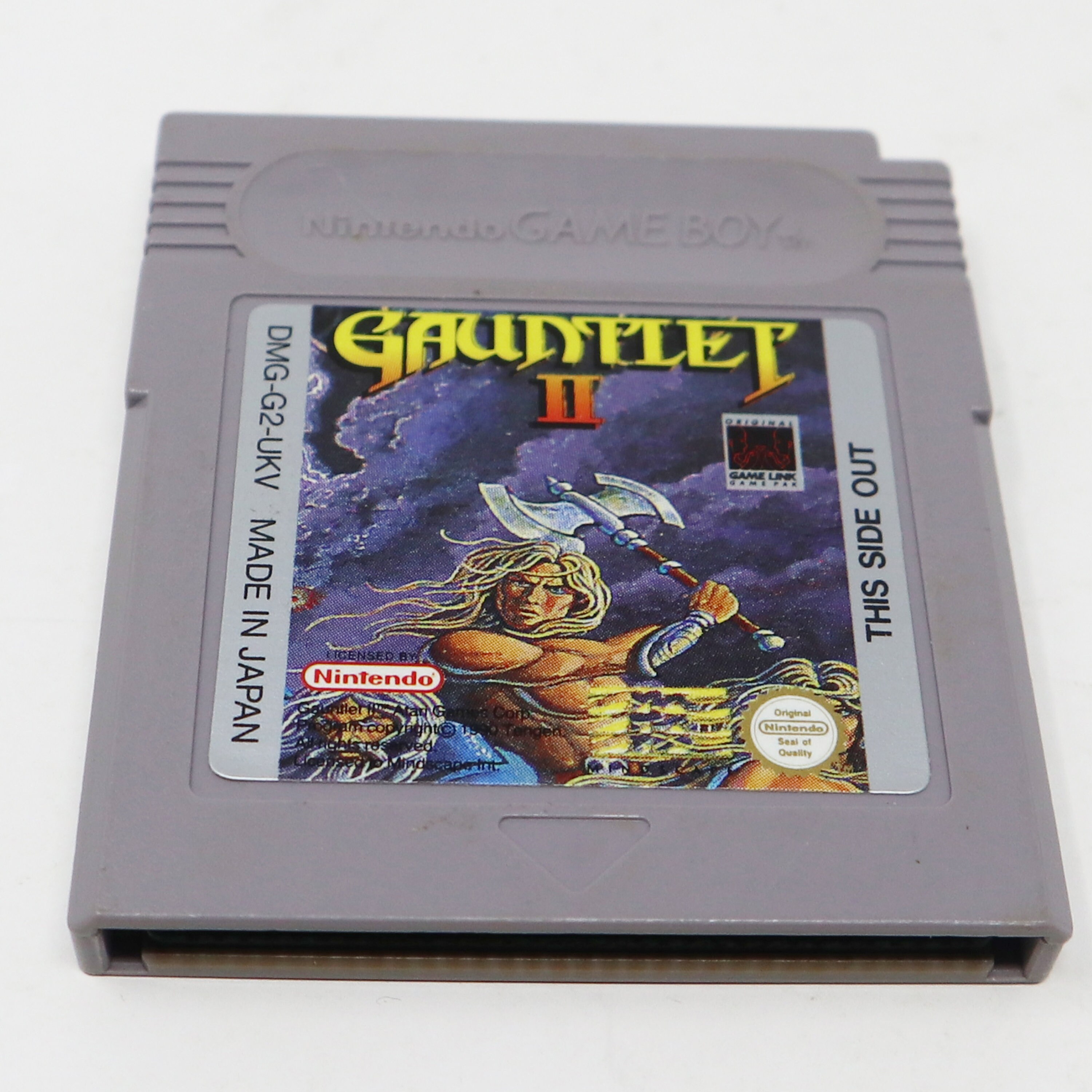 Vintage 1990s Game Boy Compact Video Game System Gauntlet II 2 ...