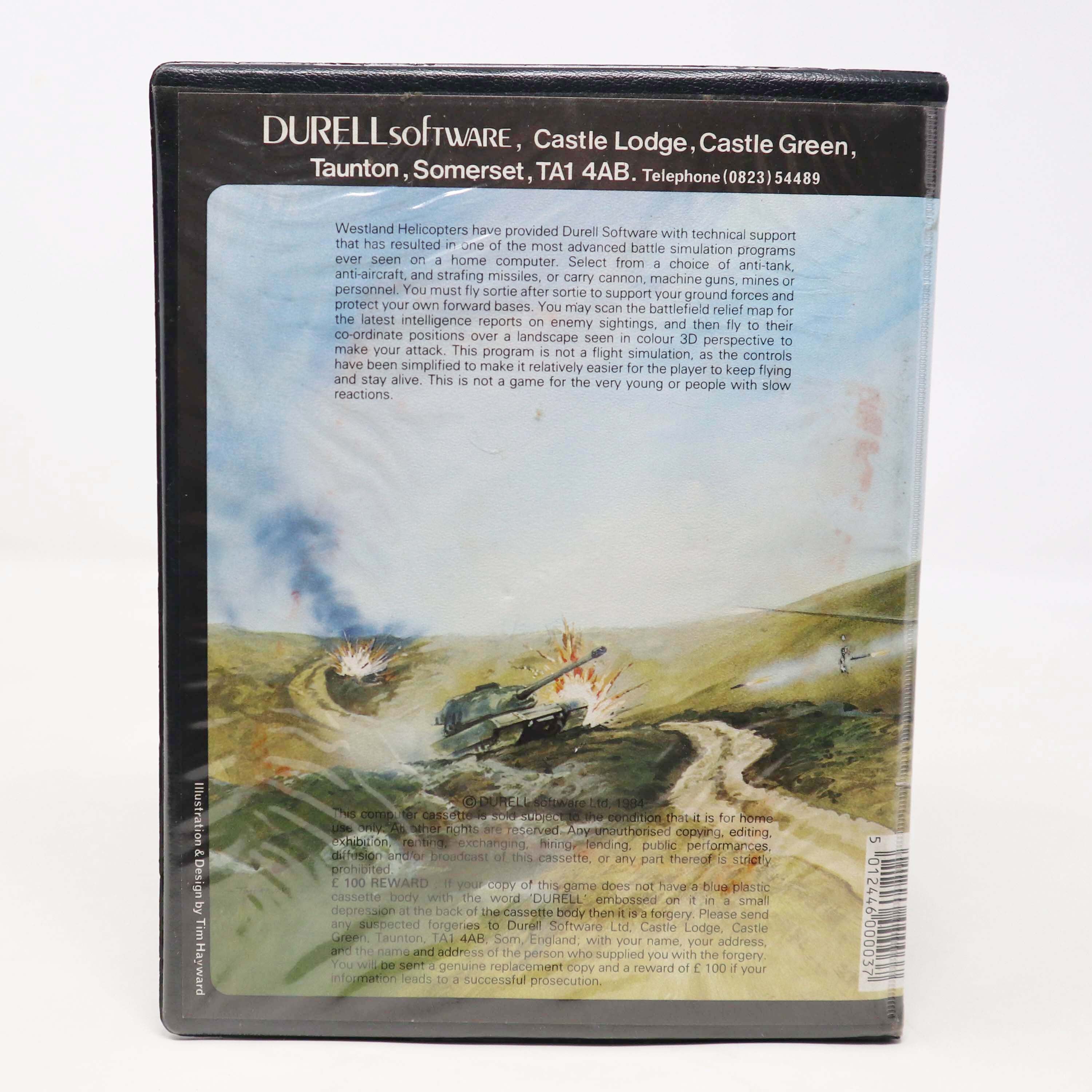 Buy Vintage 1984 80s Durell Software ZX Spectrum 48K Combat Lynx