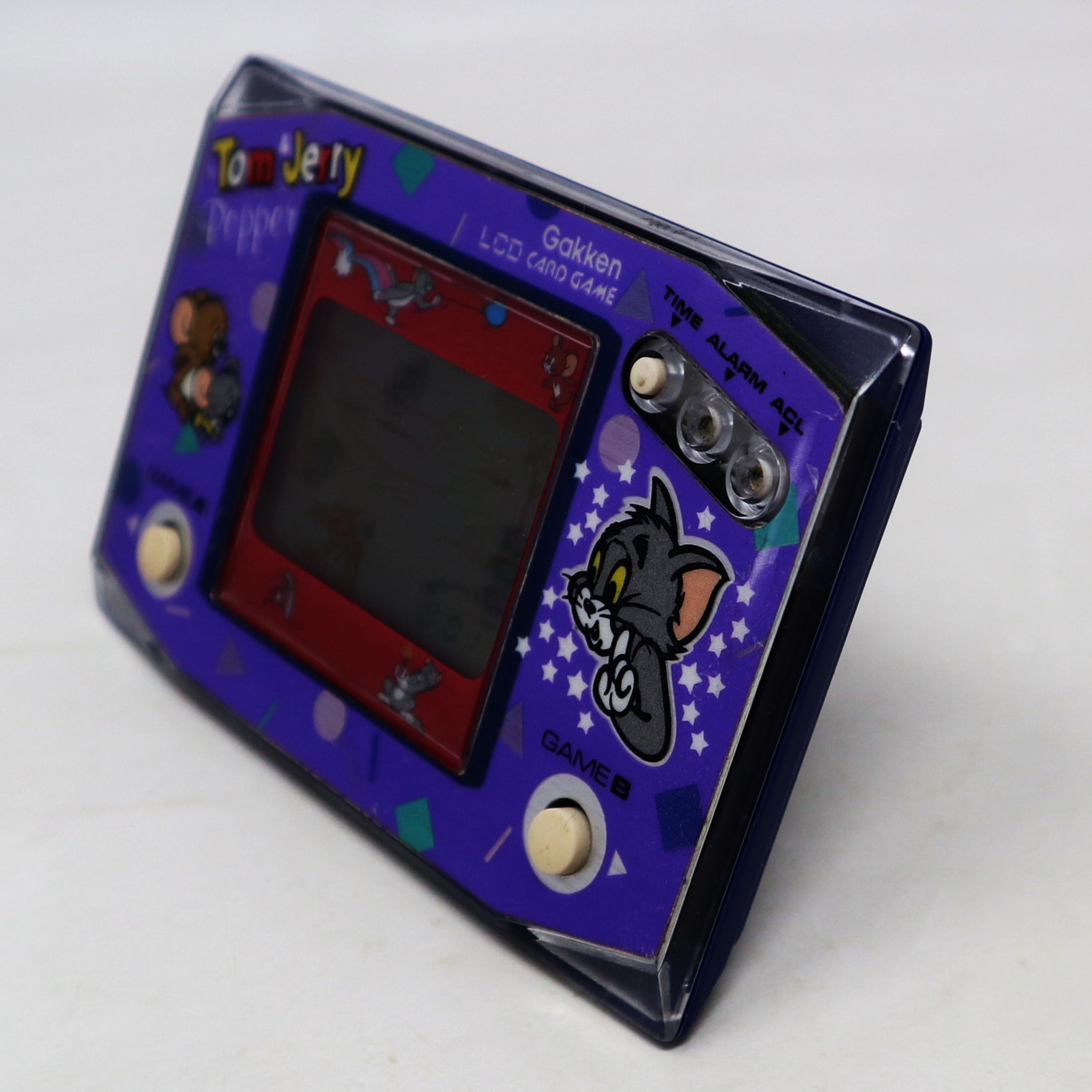 Vintage 1983 80s Gakken Tom & Jerry Popper Electronic Handheld LCD