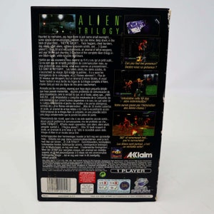 Vintage 1996 90s Sega Saturn Alien Trilogy Video Game Pal & French ...