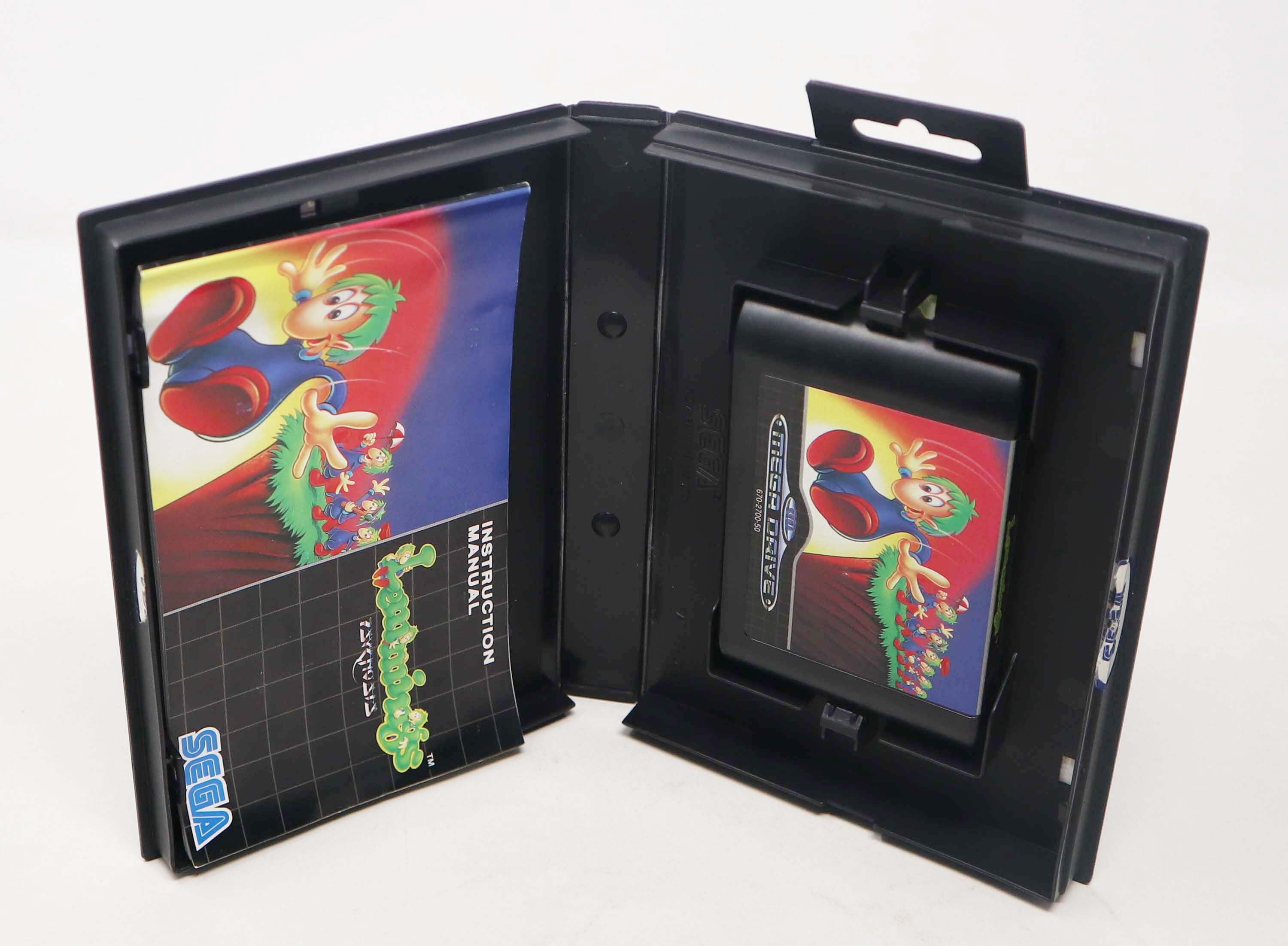 Vintage 1992 90s Sega Mega Drive Megadrive Lemmings 16-bit