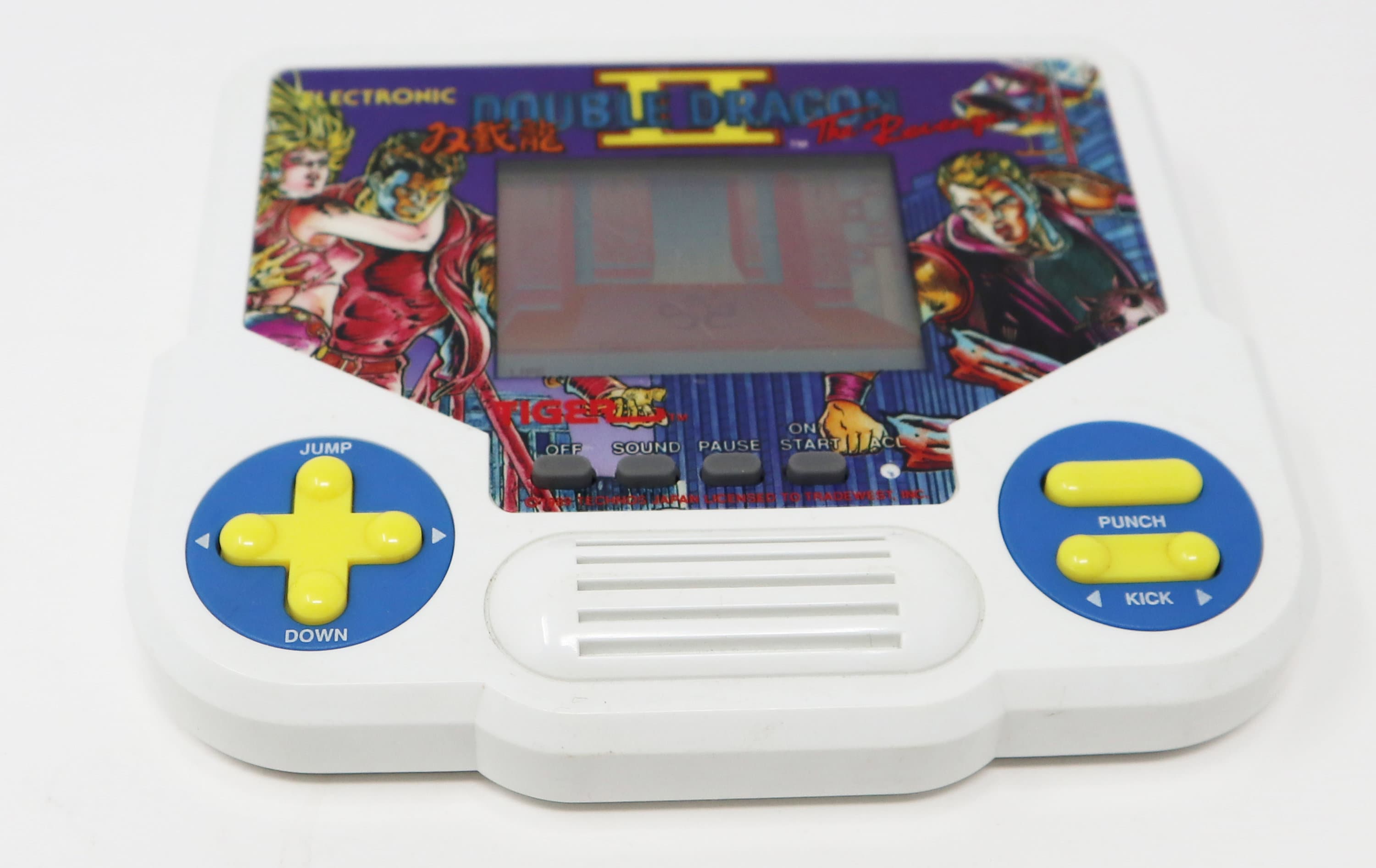 Vintage 1988 80s Sega Tiger Electronic Double Dragon II 2 the