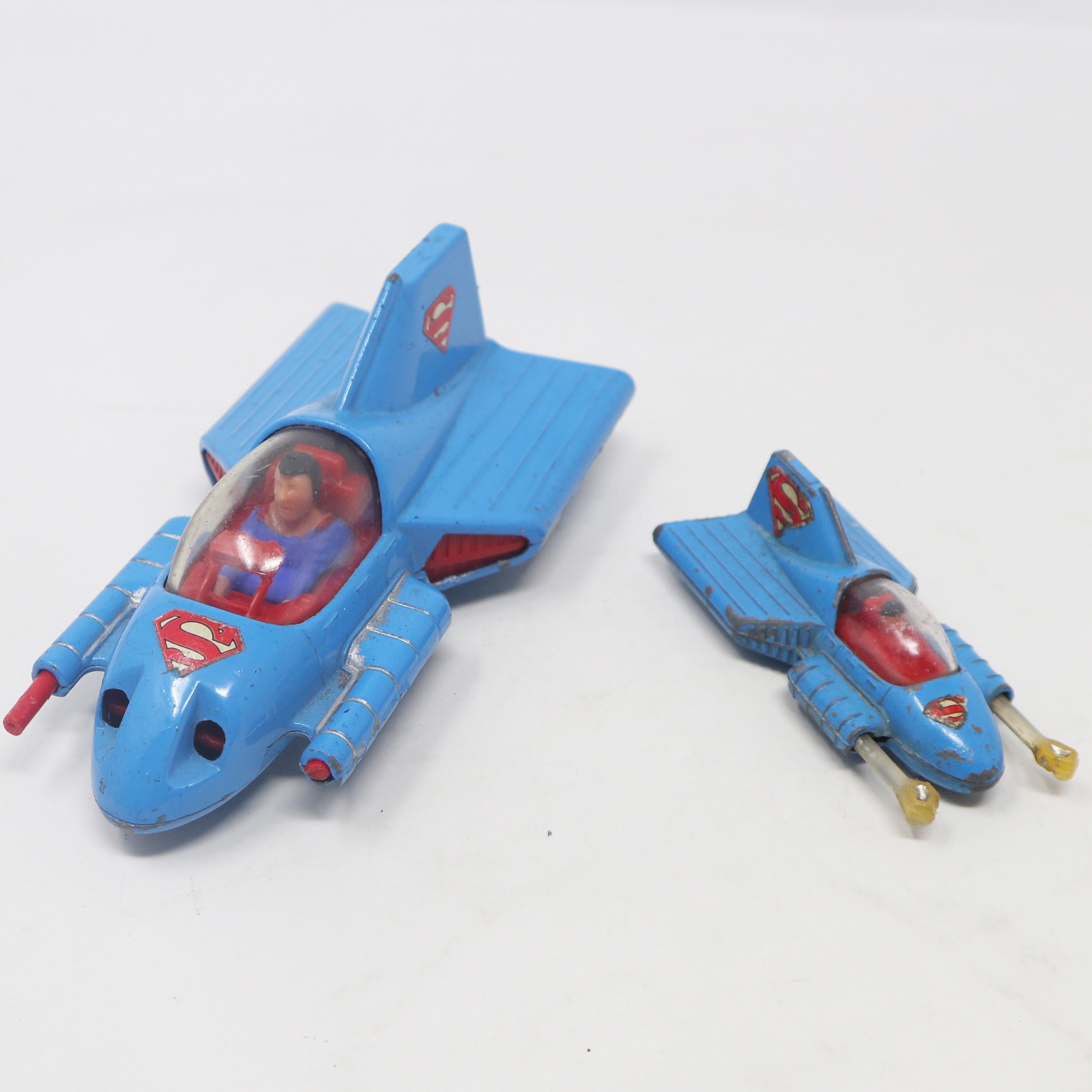 Vintage 1979 70s Corgi Juniors DC Comics Superman Supermobile