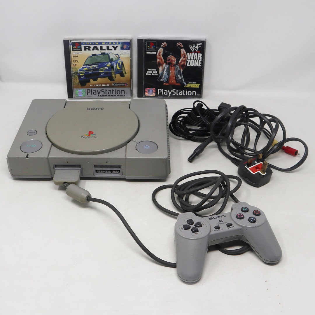 Console Sony PlayStation 1 – PS1 SCPH-9002 – PAL – Gris – Occasion (France)