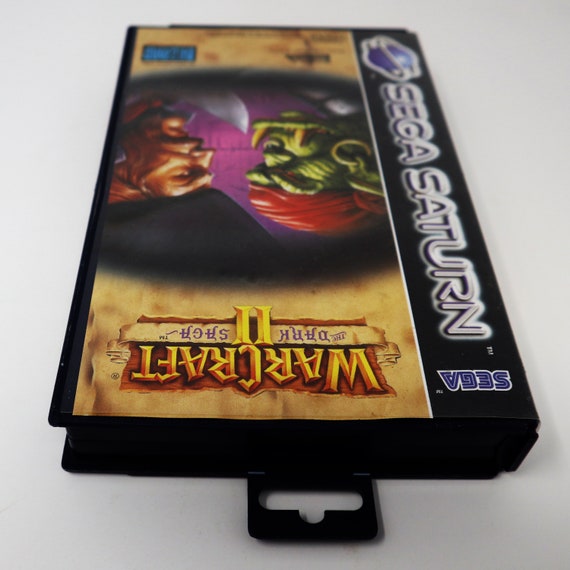 Vintage 1997 90s Sega Saturn Warcraft War Craft II 2 Dark