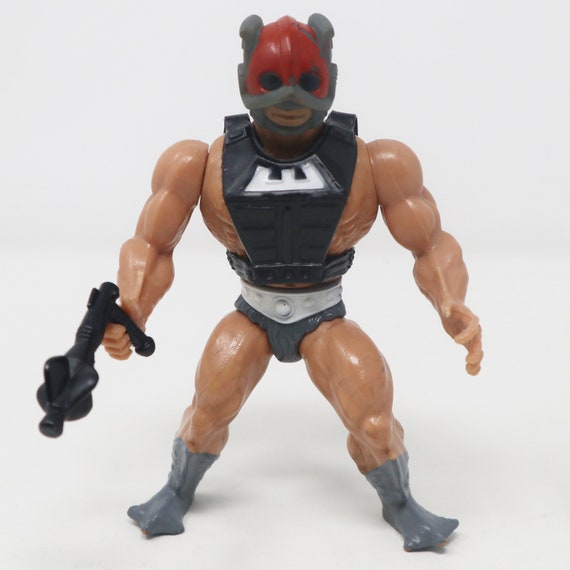 Vintage 1982 80s Mattel MOTU He-man Masters of the Universe Zodac Action  Figure Complete Black Version Rare Australia