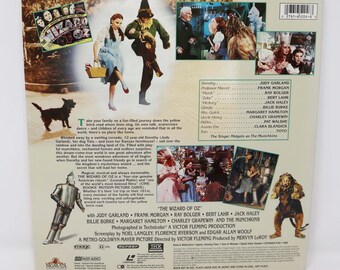 Vintage 1996, jaren 90 MGM Home Video The Wizard Of Oz Laser