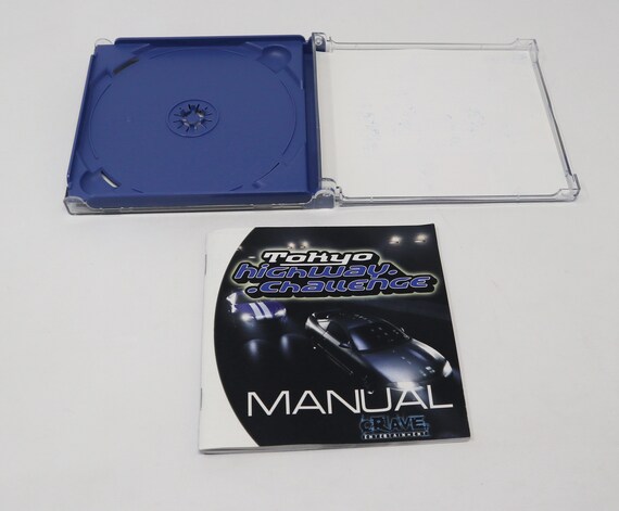 Vintage 1999 90s Sega Dreamcast Tokyo Highway Challenge Car Racing