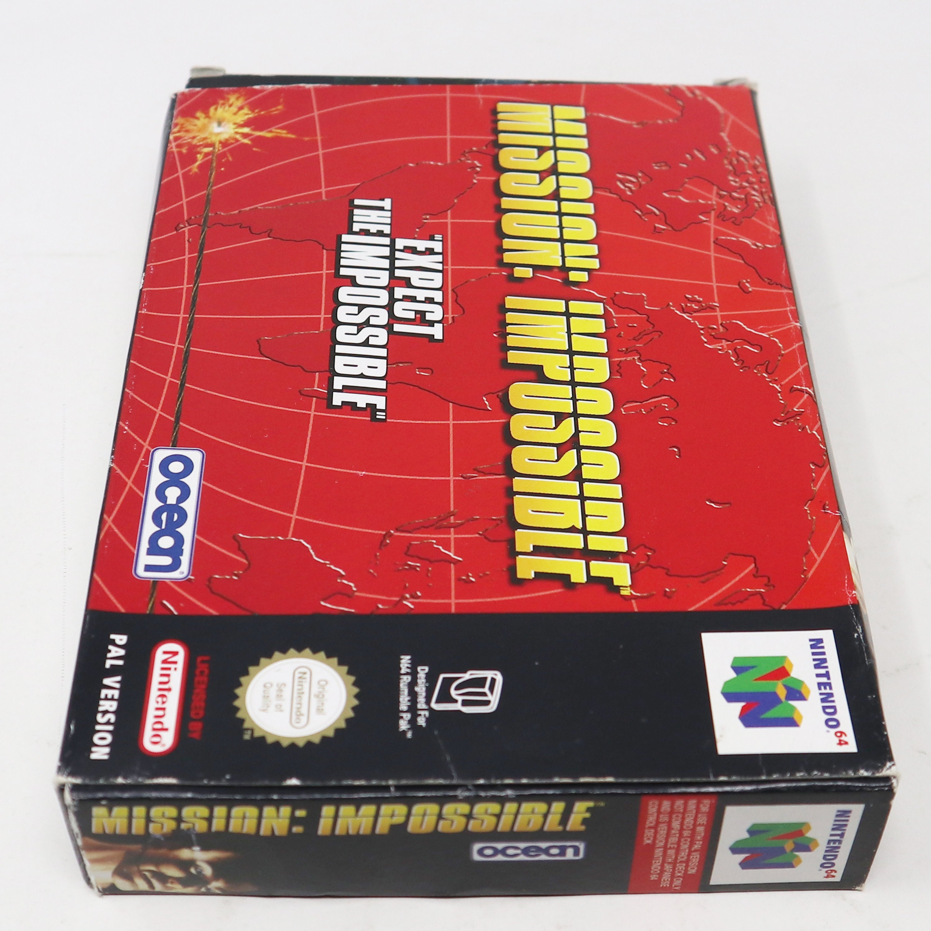 Vintage 1998 90s Nintendo 64 N64 Mission Impossible Video